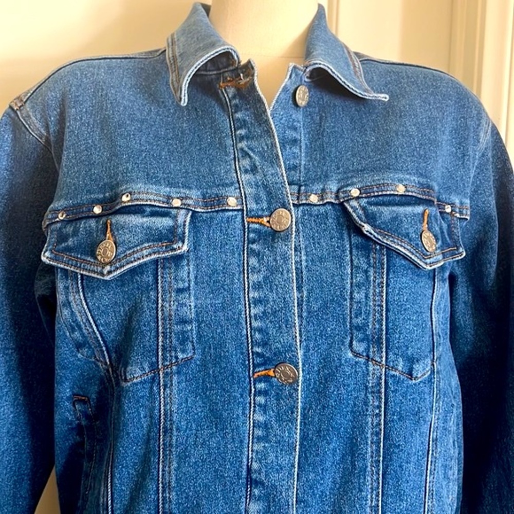 Jean Jacket (Embellished) / Denim & Co. / Host Pick - Picture 4 of 11